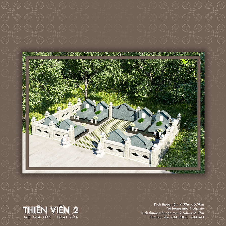 Mộ gia đình Long An vừa