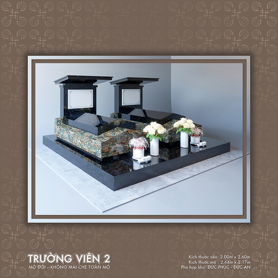 Mộ đôi không có mái che